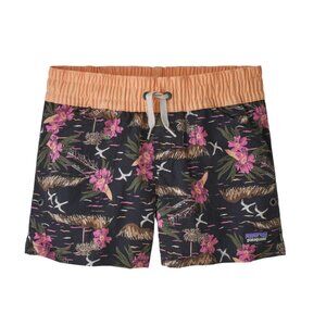 Patagonia Costa Rica Baggies Shorts in Faria Multi Ink Black sz S